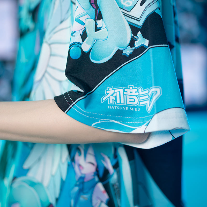(NEW ARRIVAL) ACDC RAG × Hatsune Miku – Huge T-Shirt