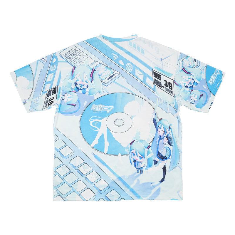 (NEW ARRIVAL) ACDC RAG × Hatsune Miku – Huge T-Shirt