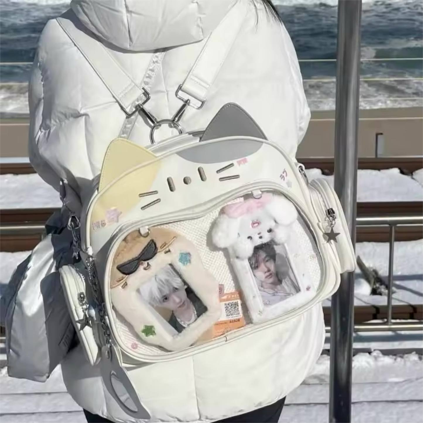 (COMING SOON) Cat Ita Bag β Kawaii Y2K Harajuku Style Backpack