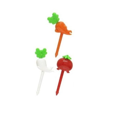 Food Picks Vegetable Bento Accessories 6 Pcs Set
