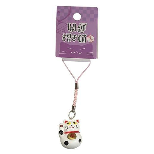 Good Luck Bell Charm Maneki Neko Large