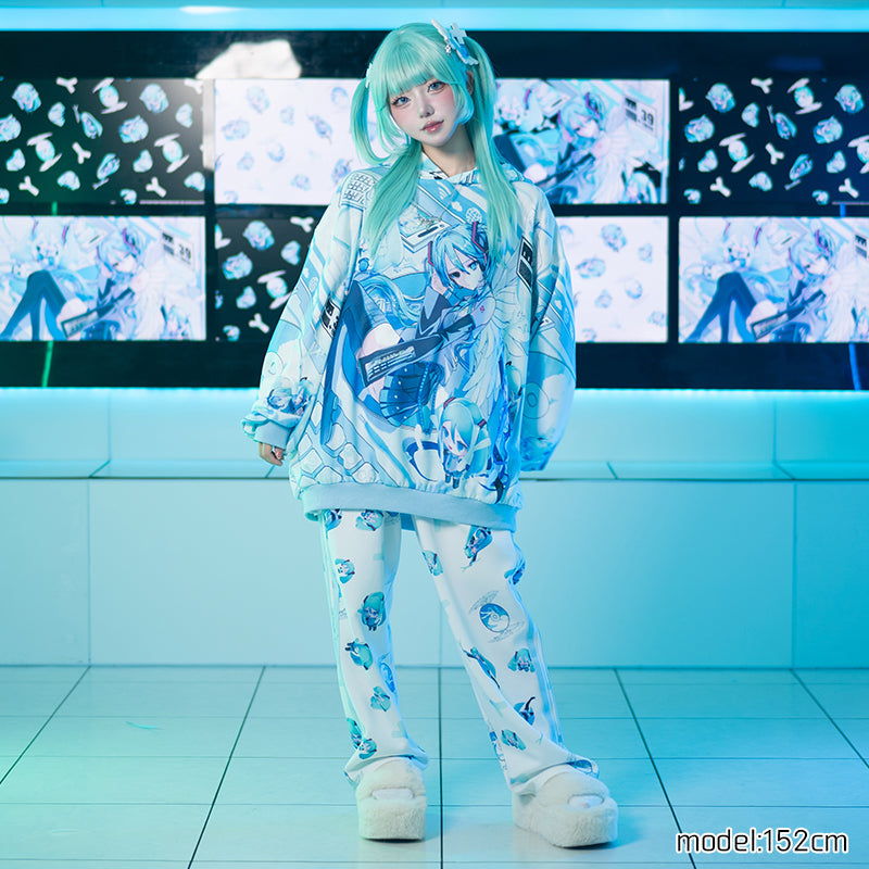 (NEW ARRIVAL) ACDC RAG × Hatsune Miku – Hoodie – “Hatsune Miku FOREVER” Edition