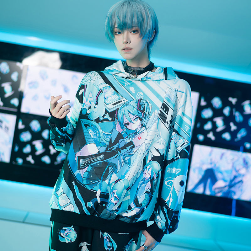 (NEW ARRIVAL) ACDC RAG × Hatsune Miku – Hoodie – “Hatsune Miku FOREVER” Edition