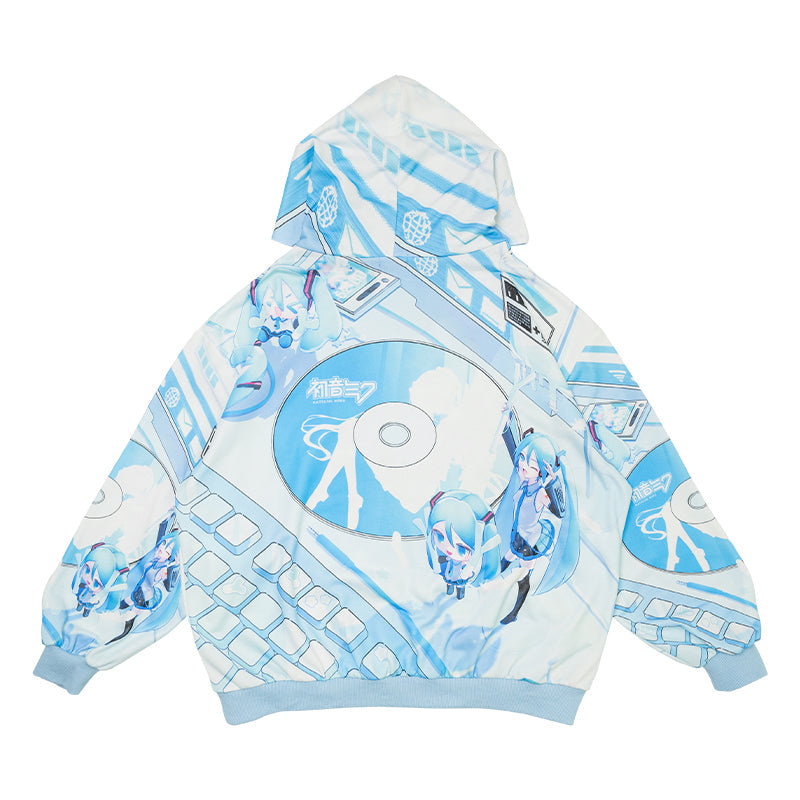 (NEW ARRIVAL) ACDC RAG × Hatsune Miku – Hoodie – “Hatsune Miku FOREVER” Edition