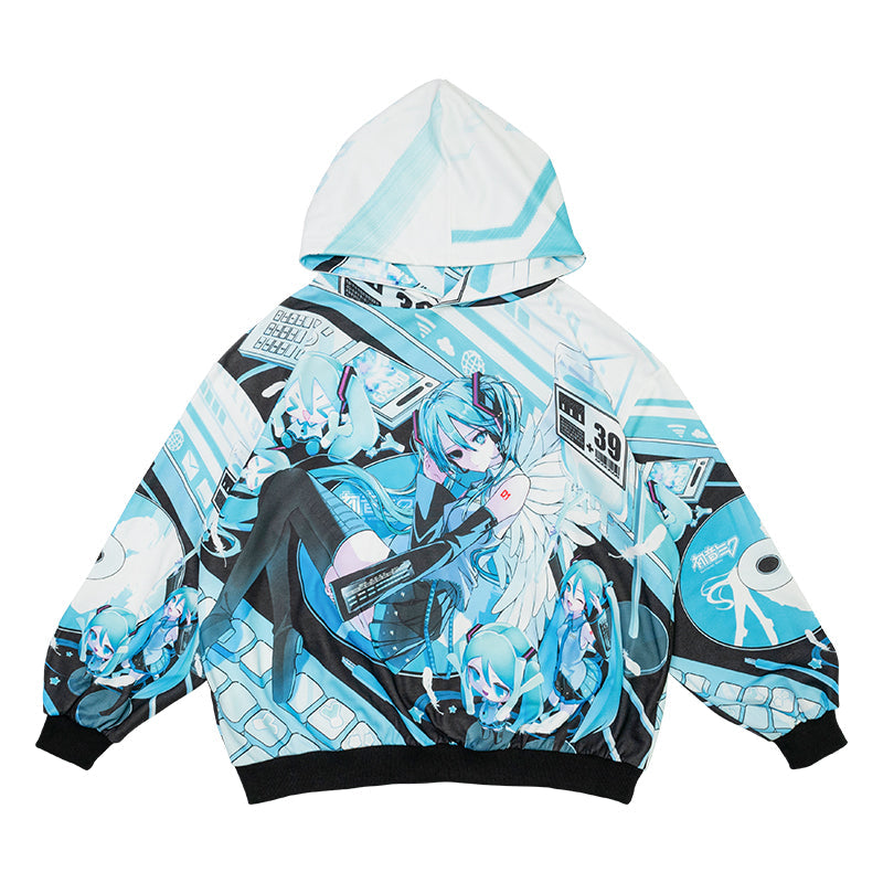 (NEW ARRIVAL) ACDC RAG × Hatsune Miku – Hoodie – “Hatsune Miku FOREVER” Edition