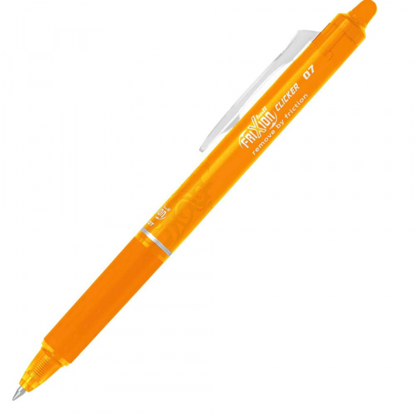 RESTOCK! PILOT FriXion Clicker - 0.7mm - Apricot Orange