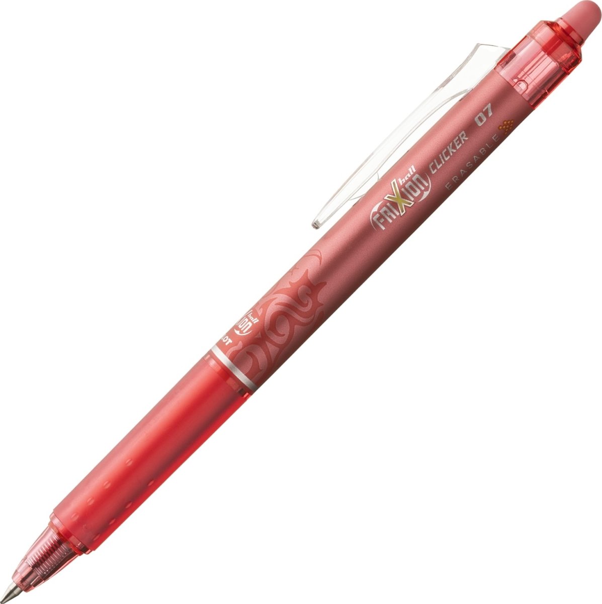 RESTOCK! PILOT FriXion Clicker - 0.7mm - Coral Pink