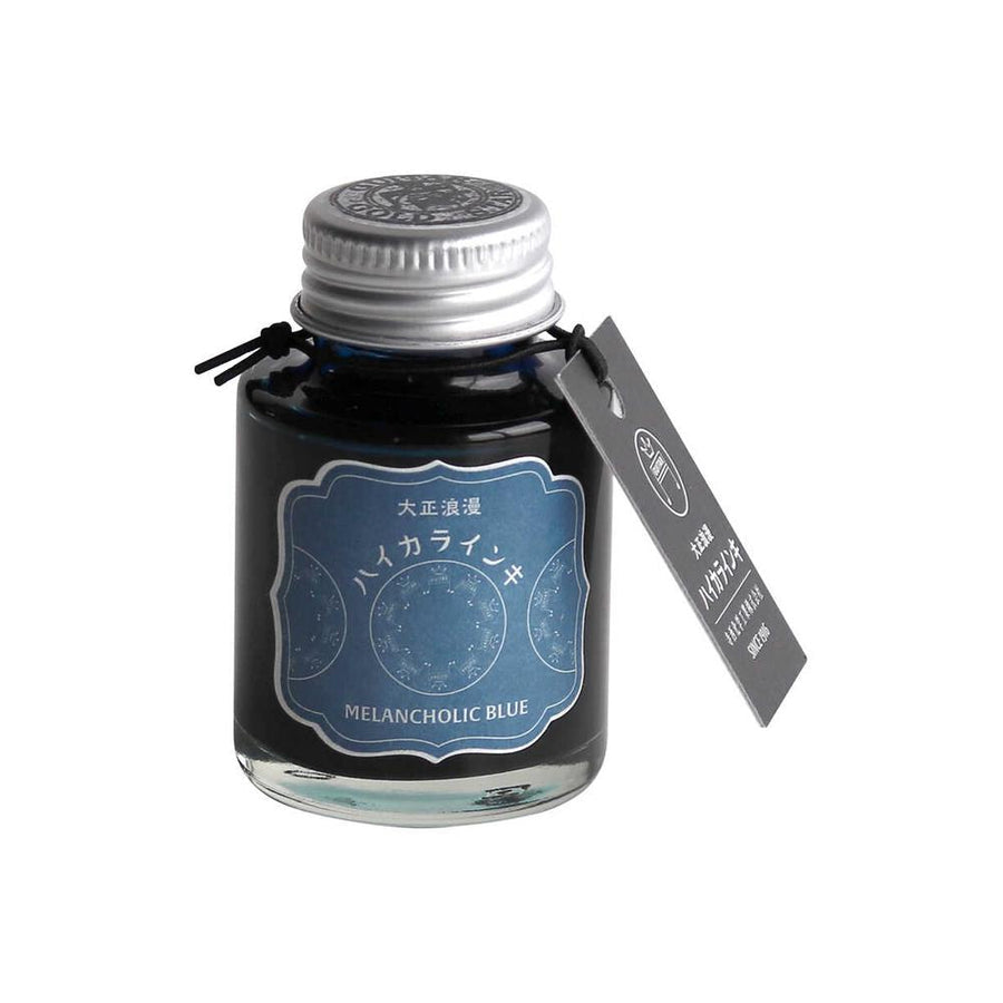 (COMING SOON) Teranishi Guitar Fountain Pen Ink - Melancholic Blue - 40ml