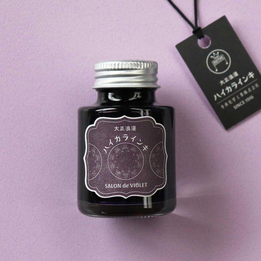 (COMING SOON) Teranishi Guitar Fountain Pen Ink - Salon de Violet - 40ml