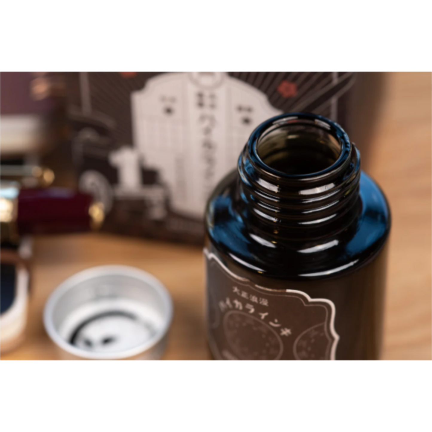 Teranishi Guitar Fountain Pen Ink – Antique Black (40ml)