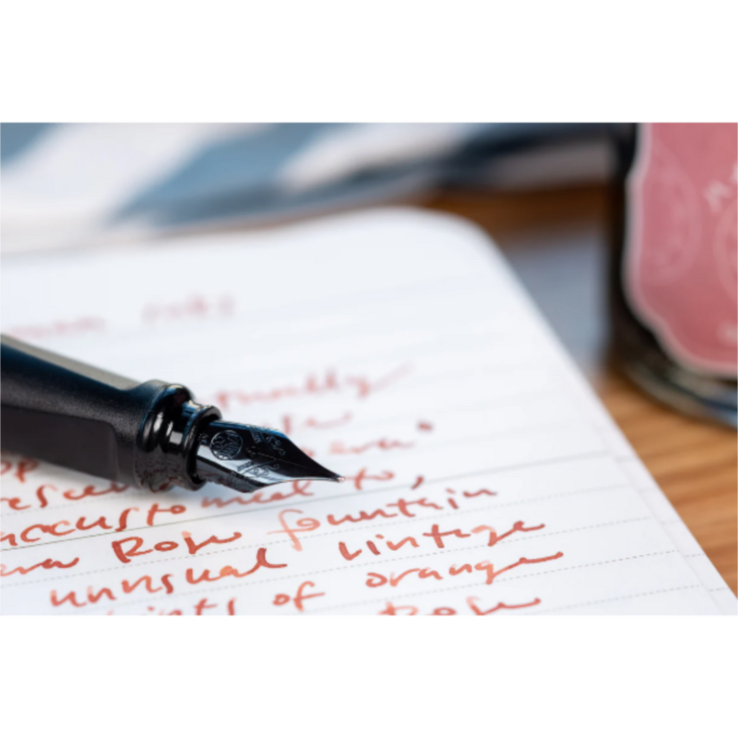 Teranishi Guitar Fountain Pen Ink – Opera Rose (40ml)