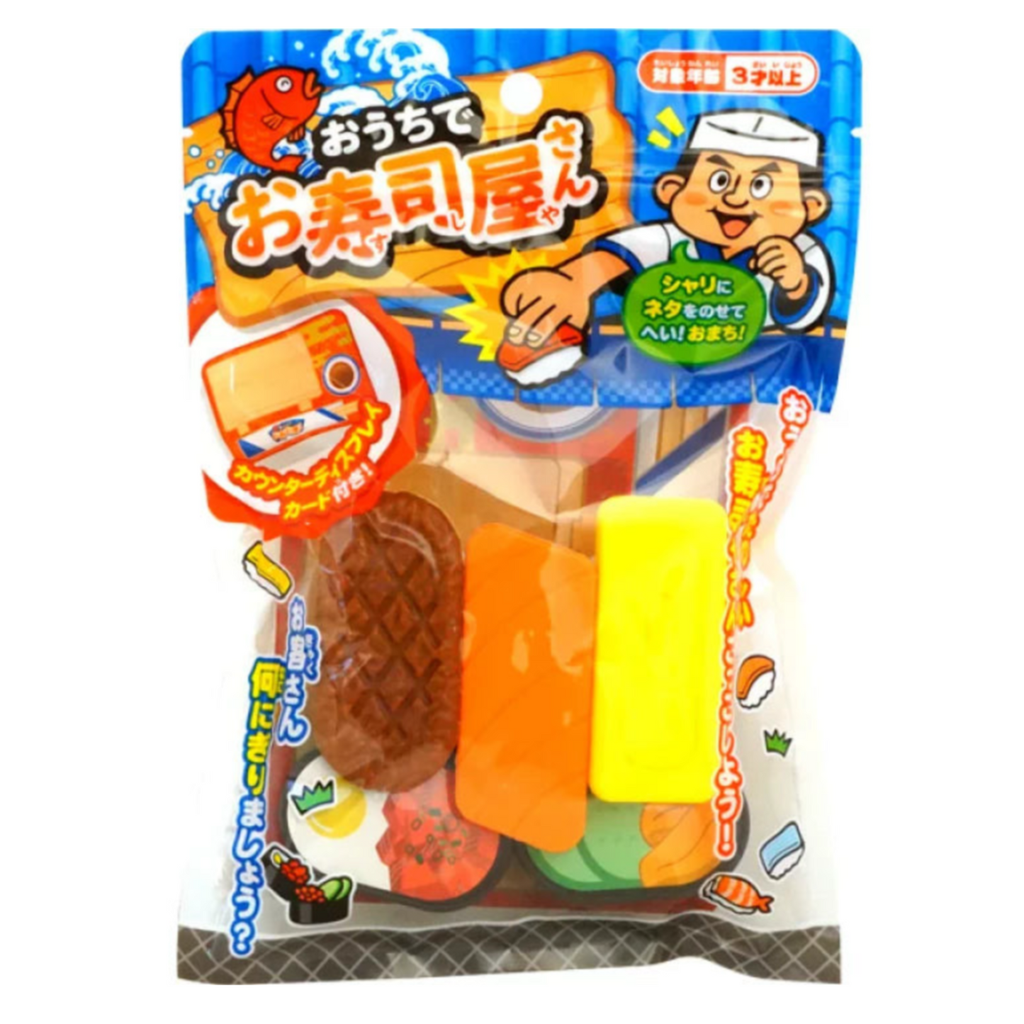 Jeu de rôle de fabricant de sushis pour enfants