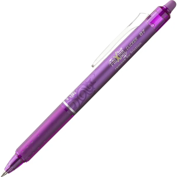 Pilot FriXion Clicker - Erasable Gel Pen - 0.7mm - Violet
