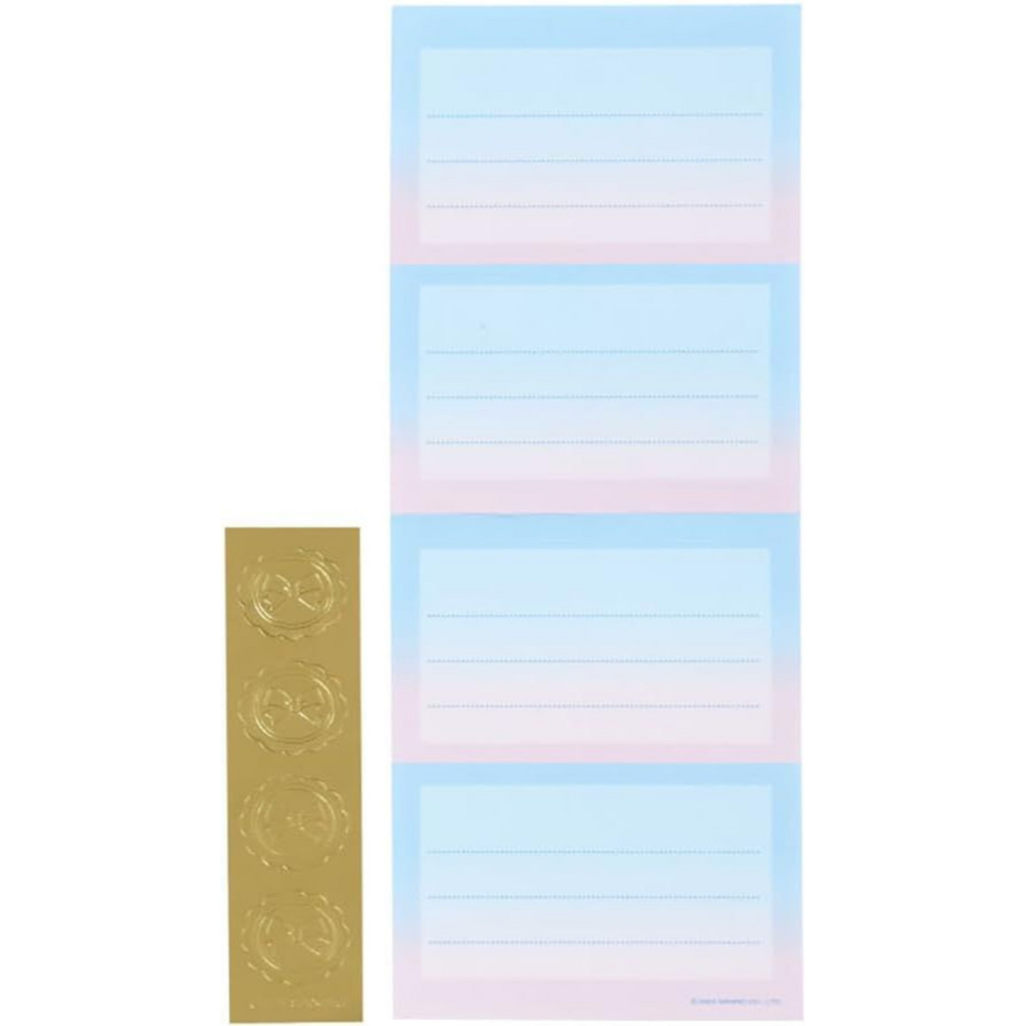 Sanrio Cinnamoroll - Letter Set Ice Cream Party