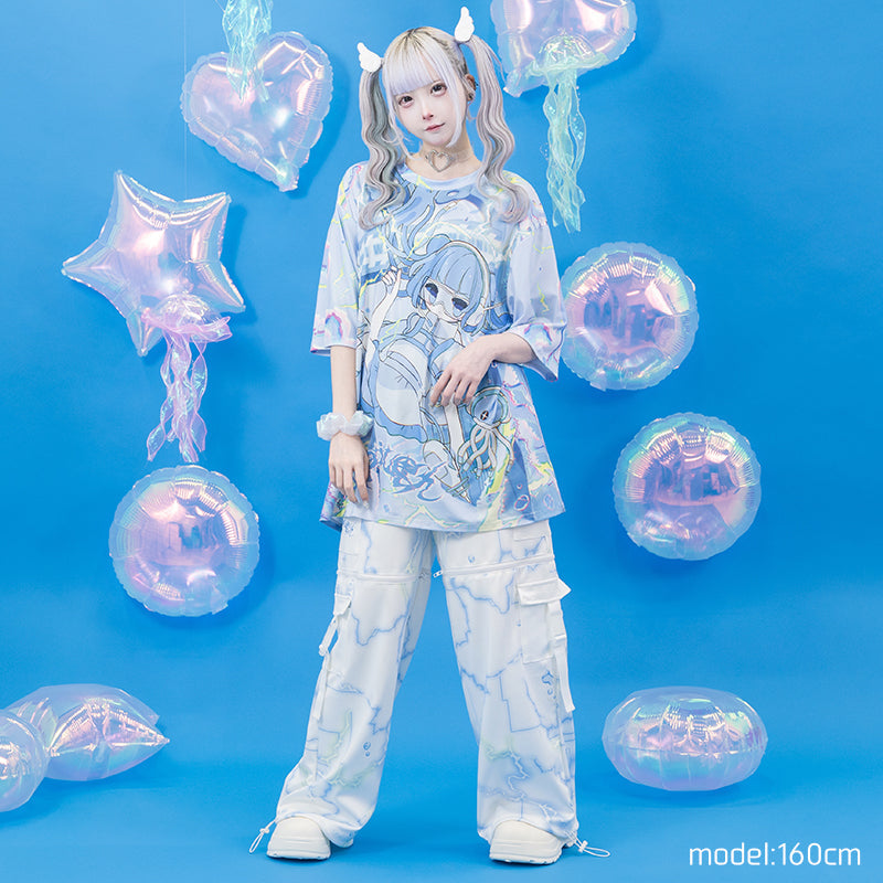 ACDC RAG Cyber Jellyfish T-Shirt Underwater Tokyo Dreams