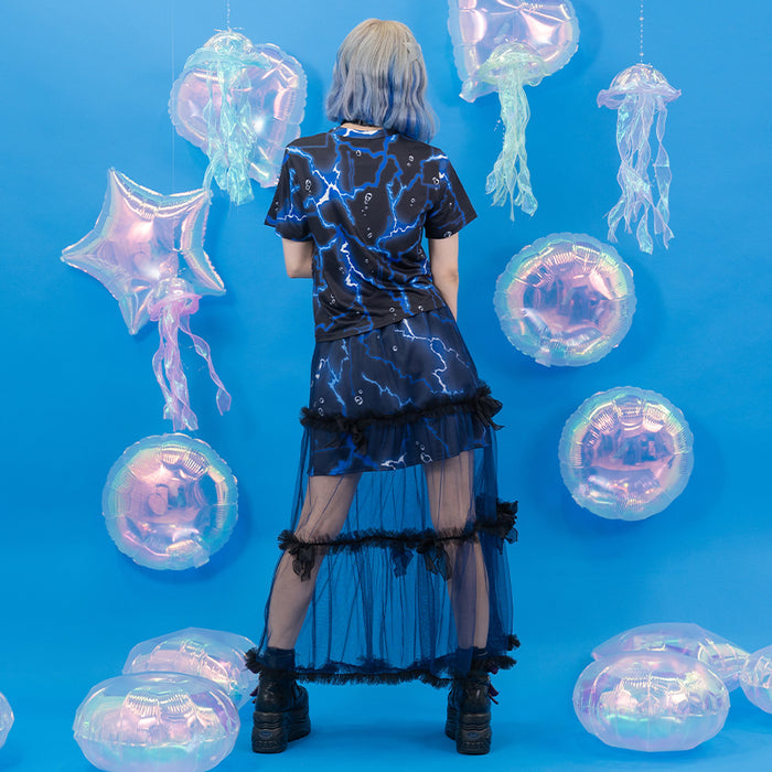 ACDC RAG Cyber Octopus Tulle Skirt