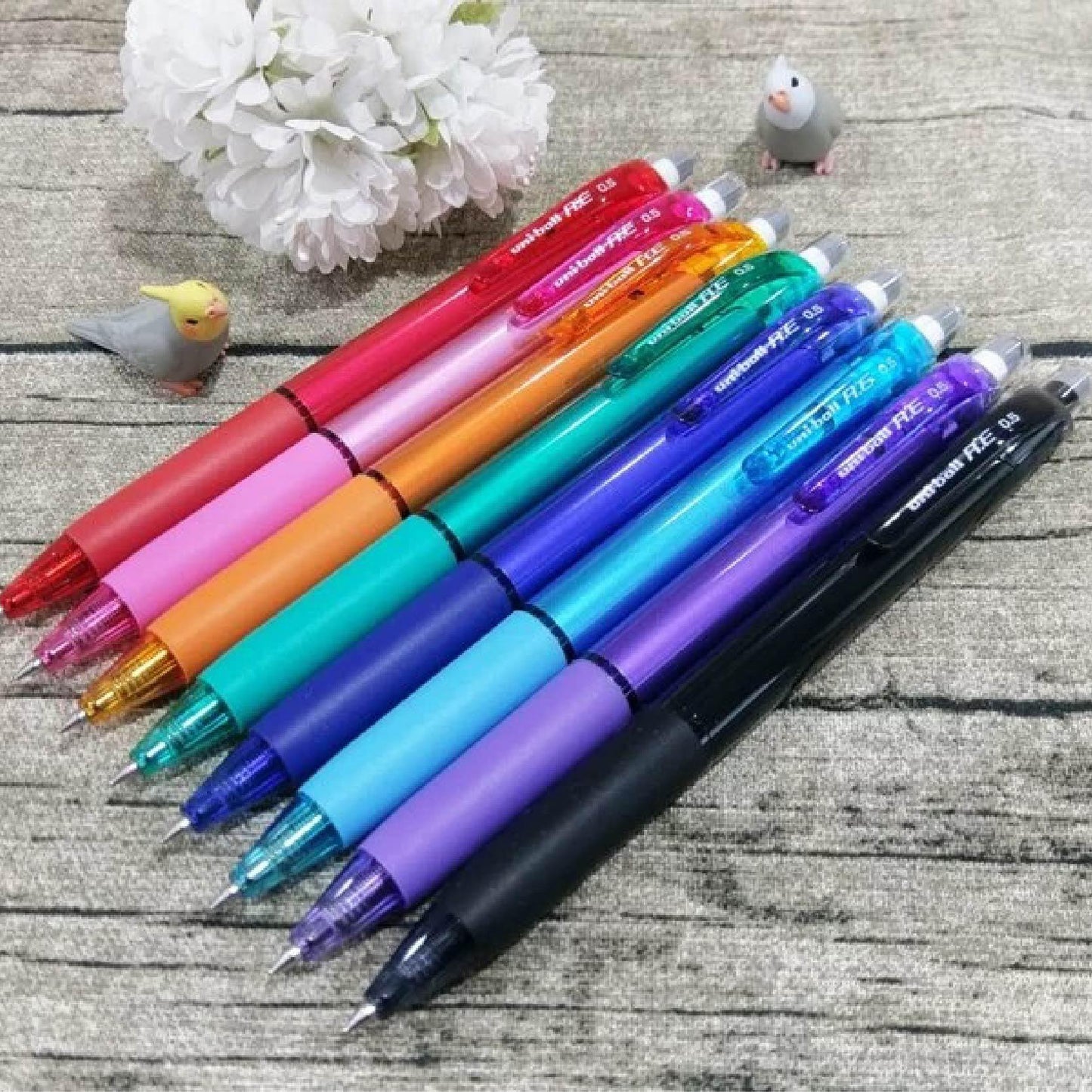 Uni-ball R:E - Erasable Gel Pen - 0.5mm - Cobalt Blue