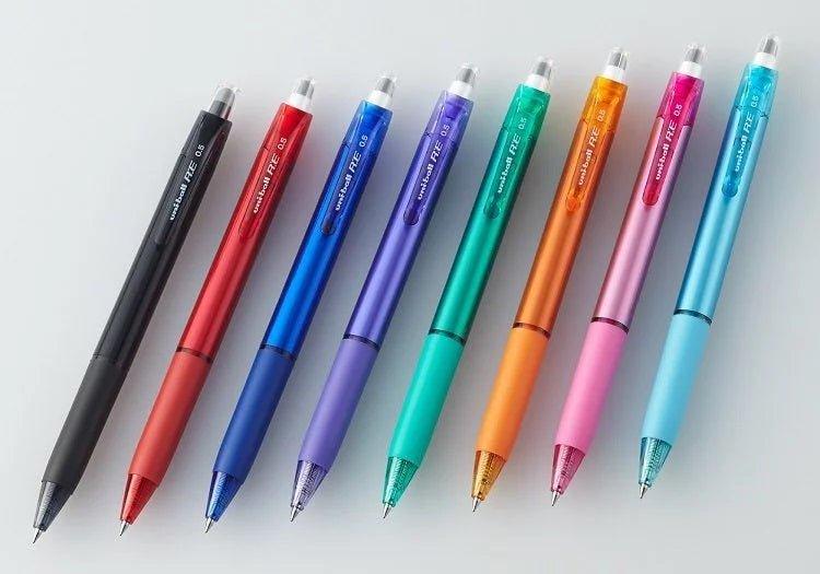 Uni-ball R:E - Erasable Gel Pen - 0.5mm - Cobalt Blue