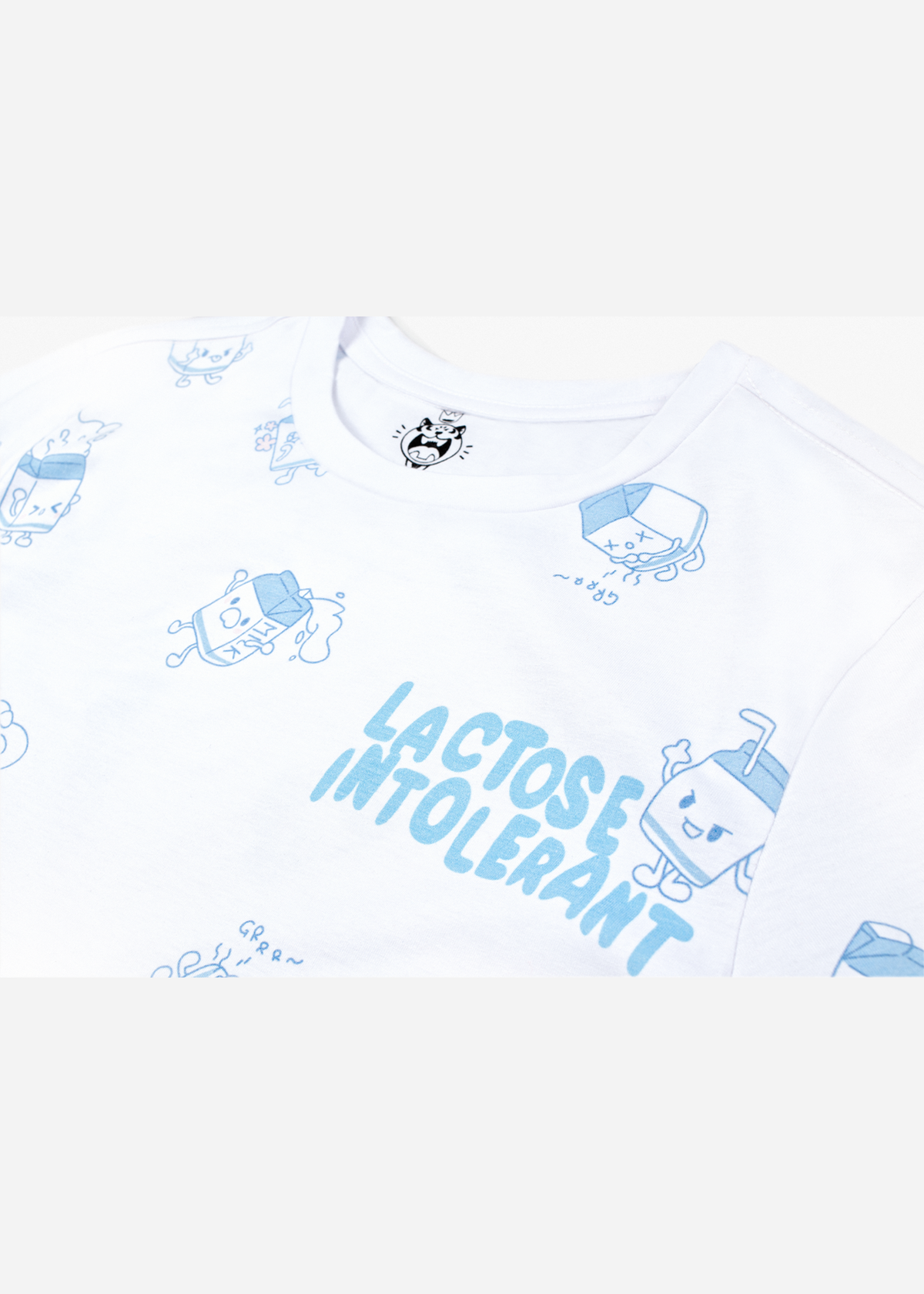 BOSUMAN - T-SHIRT POUR PERSONNES INTOLÉRANTES AU LACTOSE
