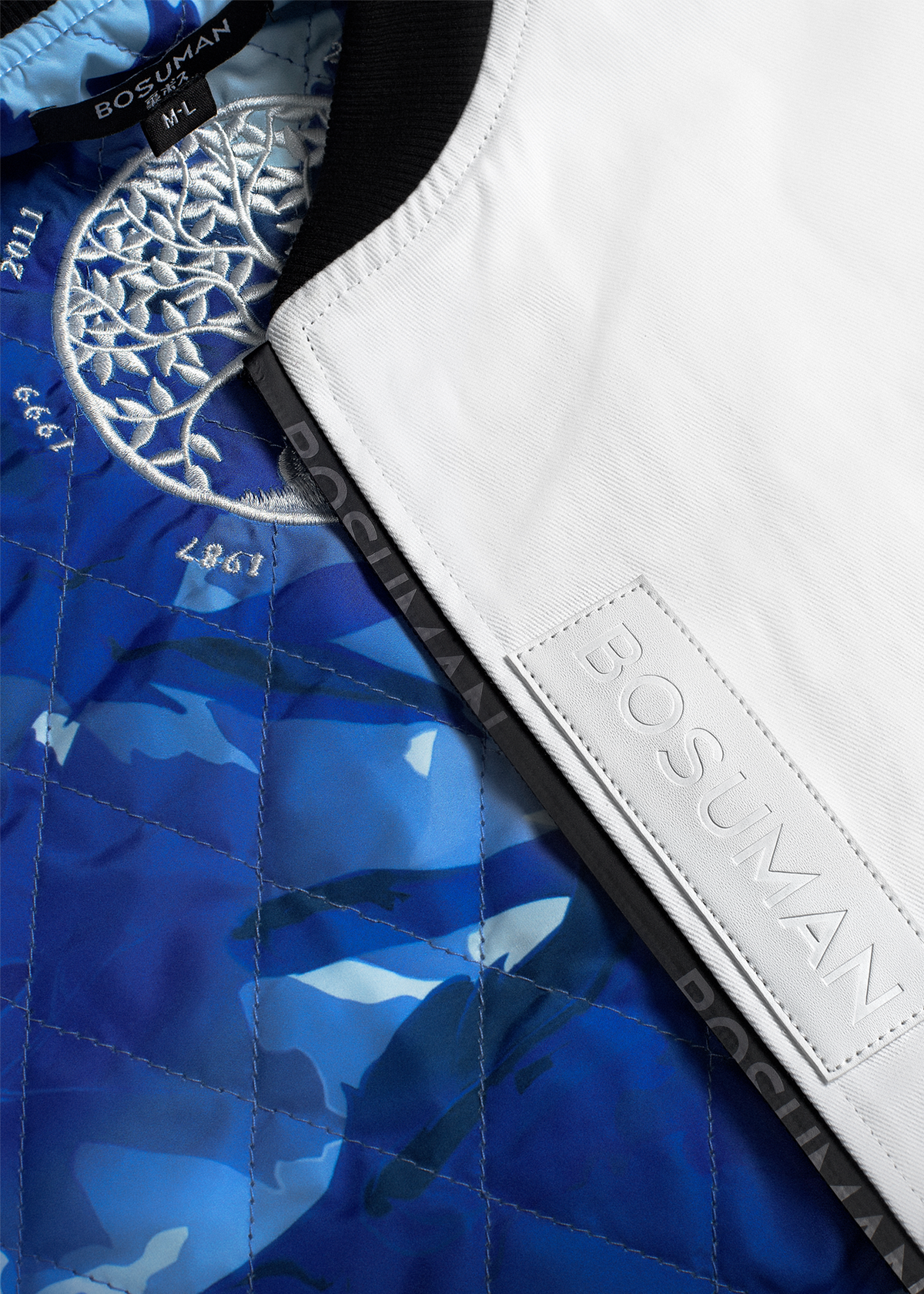THE RABBIT ZODIAC BOMBER JACKET - BOSUMAN