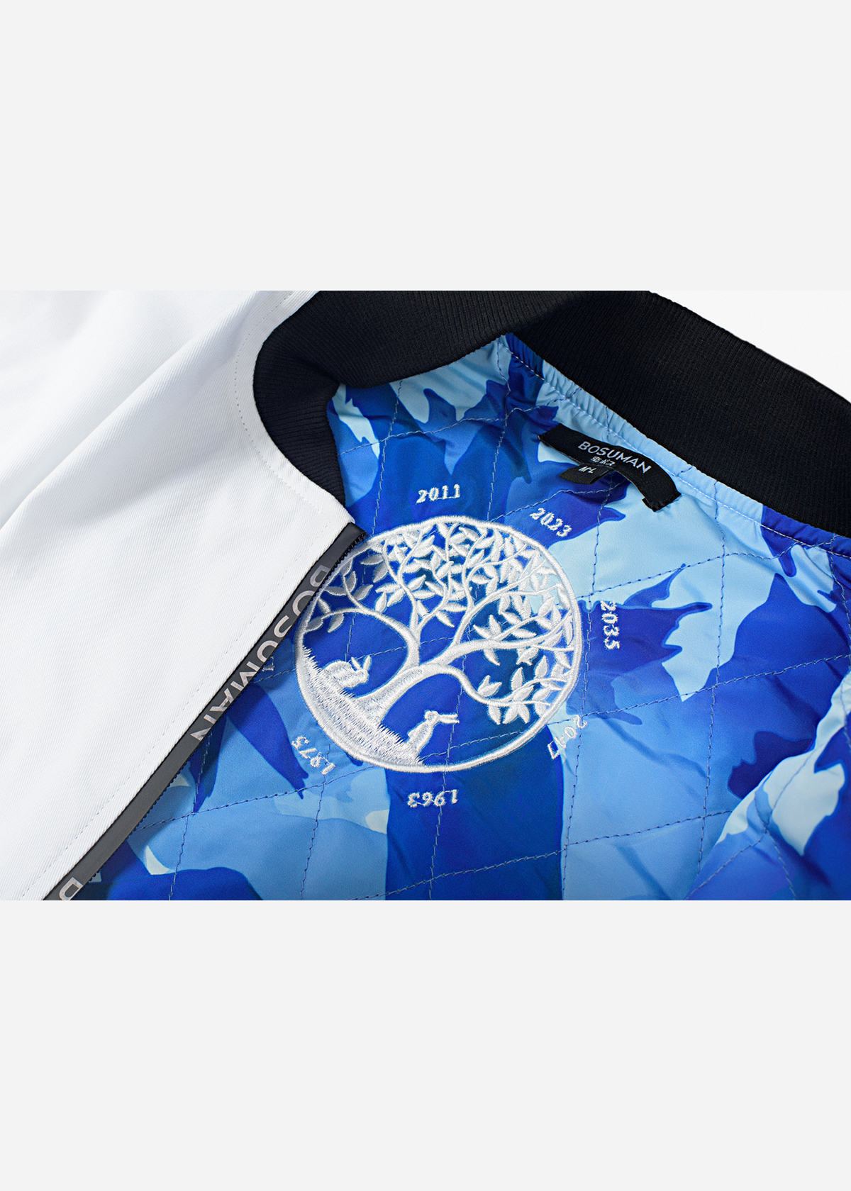 THE RABBIT ZODIAC BOMBER JACKET - BOSUMAN