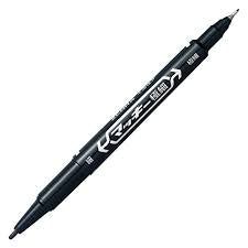 Zebra Mackie Oil-Based Double-Sided Marker