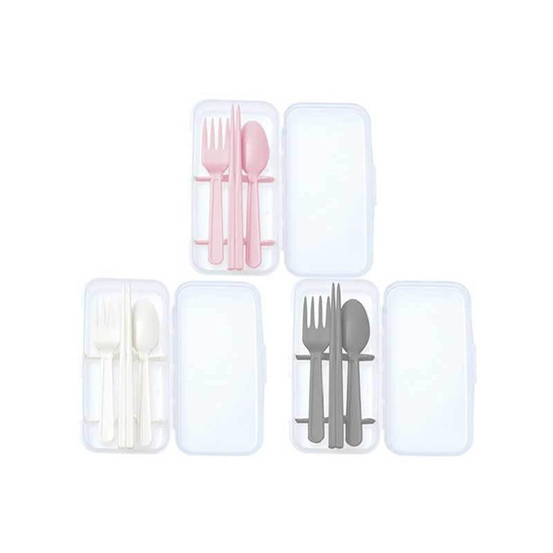 G&B Bento Cutlery Set - Chopsticks, Knife, Spoon & Fork