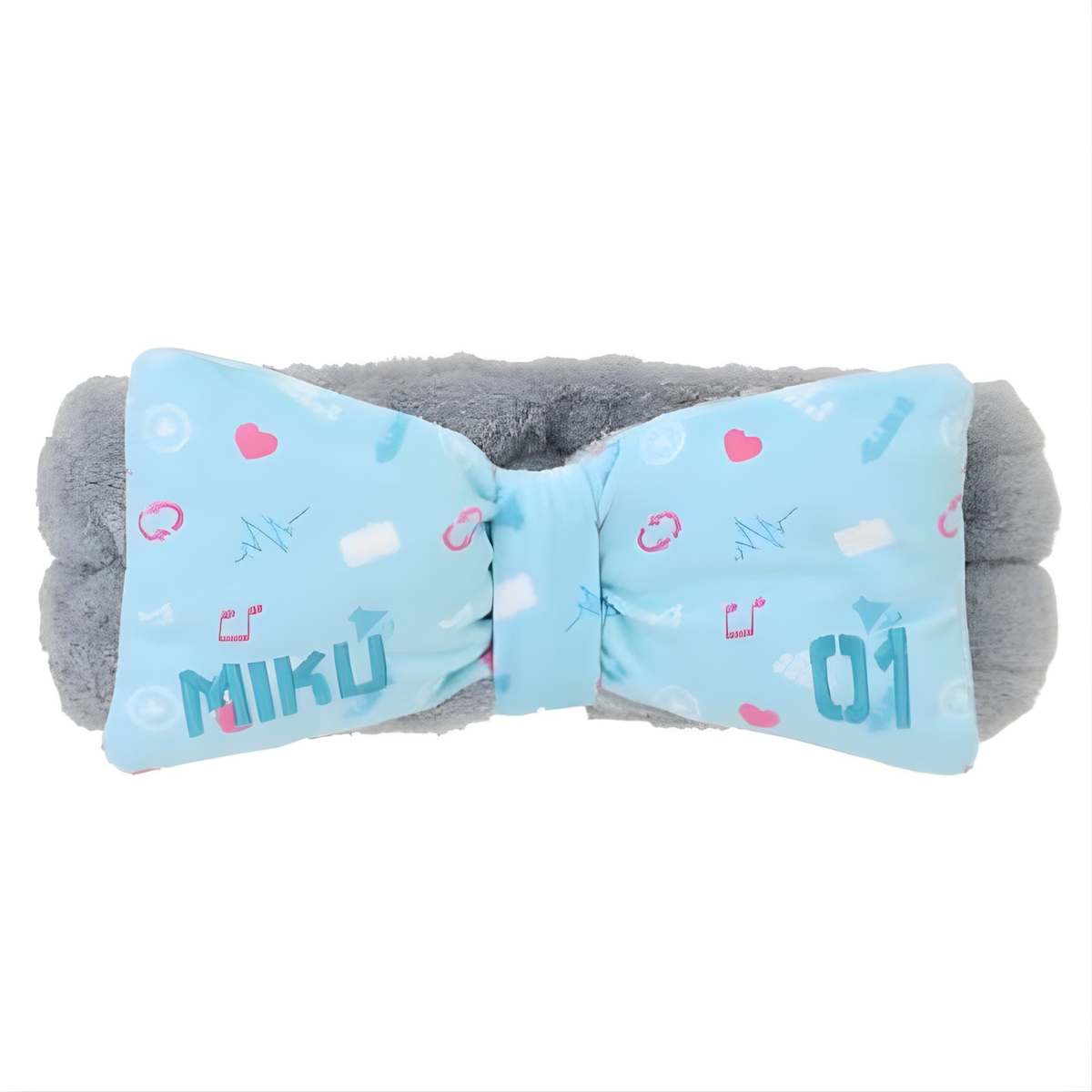 Hatsune Miku - Fluffy Plush Bow Headband