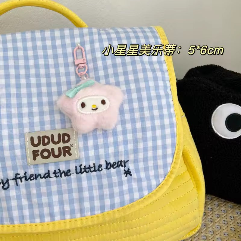 Keychains - Fuzzy Sanmimi Star