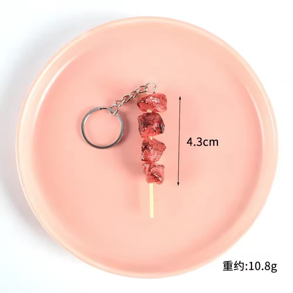 Yatai Food Skewer Keychains