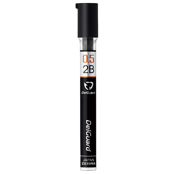 NEW! MAY! Zebra DelGuard 0.5mm - 2B Mechanical Pencil Lead Refill