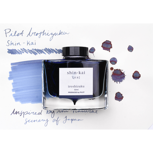 NEW! PILOT - Iroshizuku - Deep Sea (Shin-kai) - 50ml Fountain Pen Ink