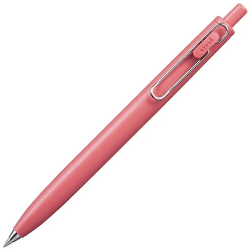 Mitsubishi Uni-ball One F – 0.5mm Gel Pen – Faded Red