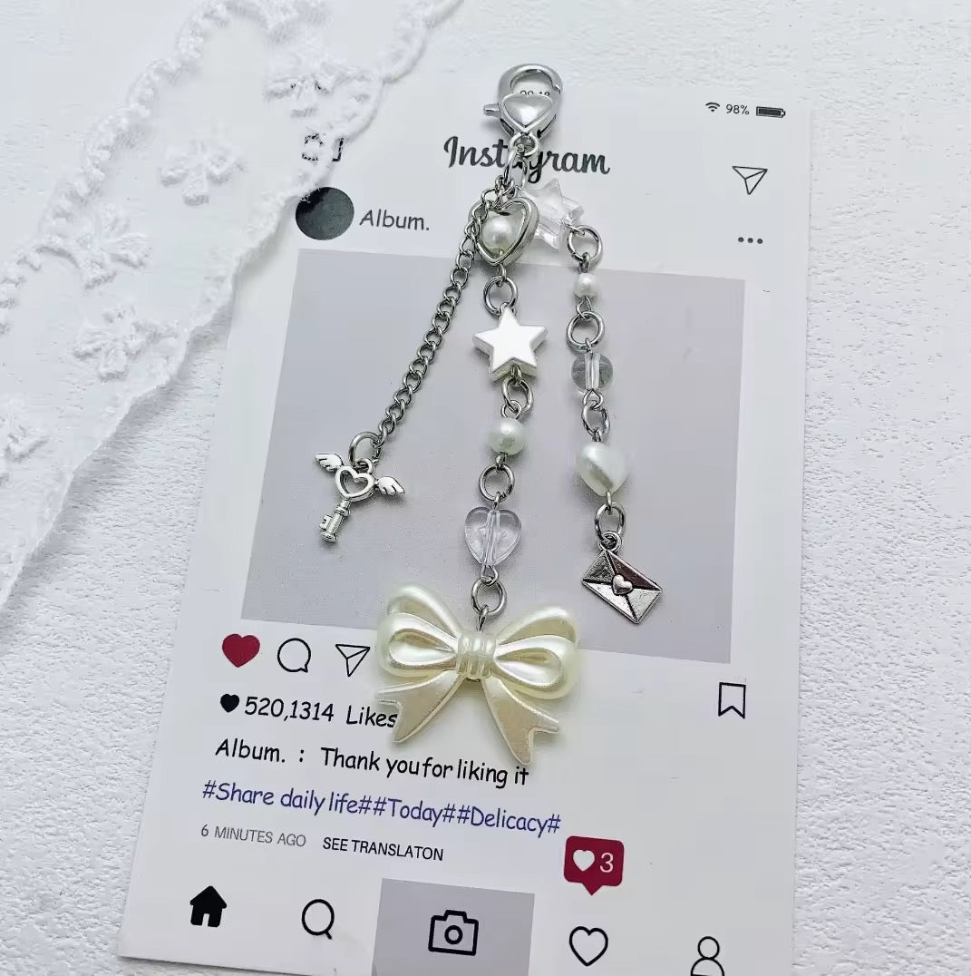 NEW! Keychain - Sweetheart Letter - Best Friends Key & Lock Charm