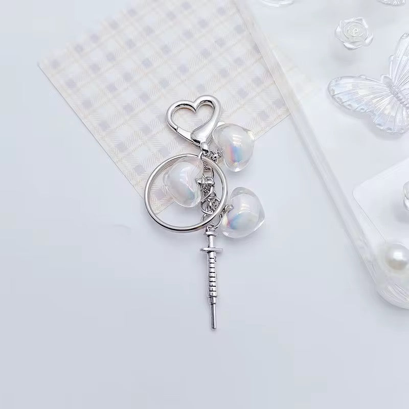 Keychain - Yami Kawaii Heartbeat Charm Keychain