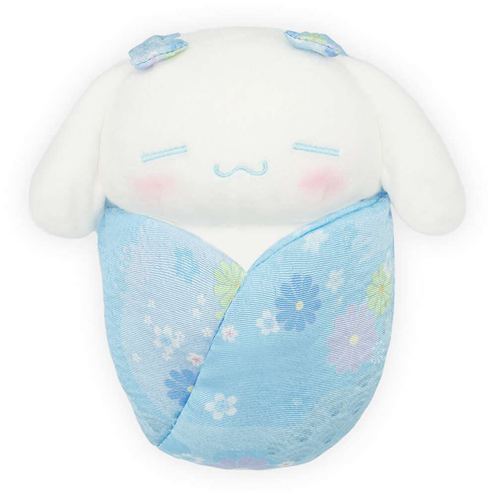 (COMING SOON) Sanrio Characters Japanese Pattern Okurumi Plush Large – Cinnamoroll