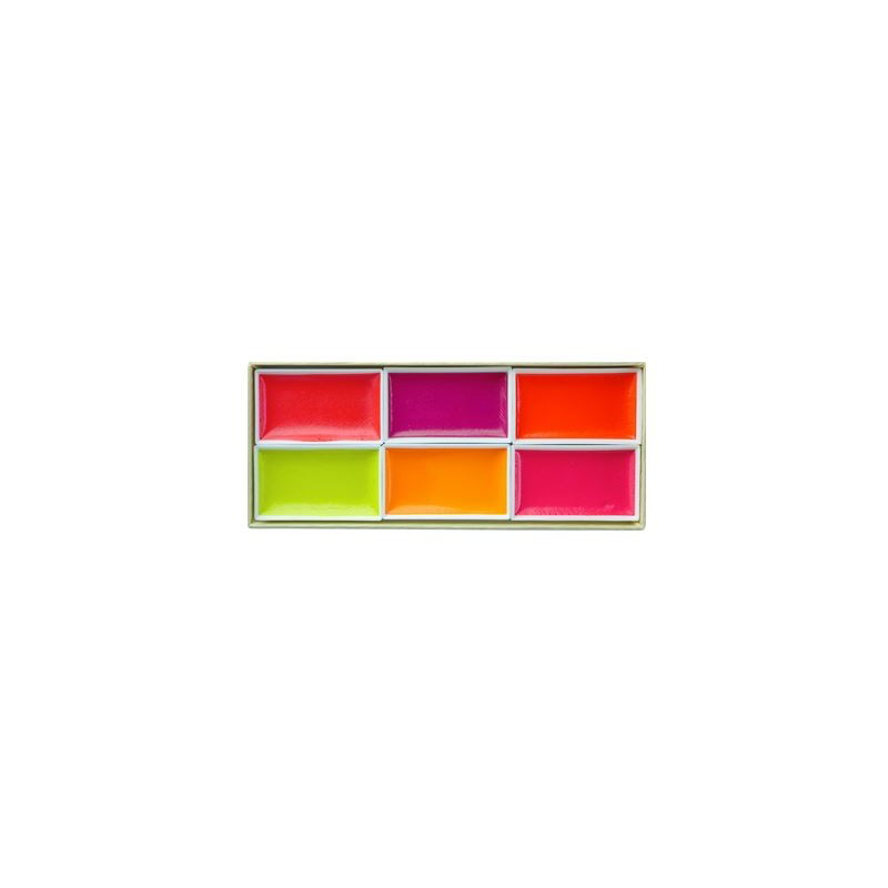 Kuretake Gansai Tambi – LUMI Accent Color Set (6 Colors)