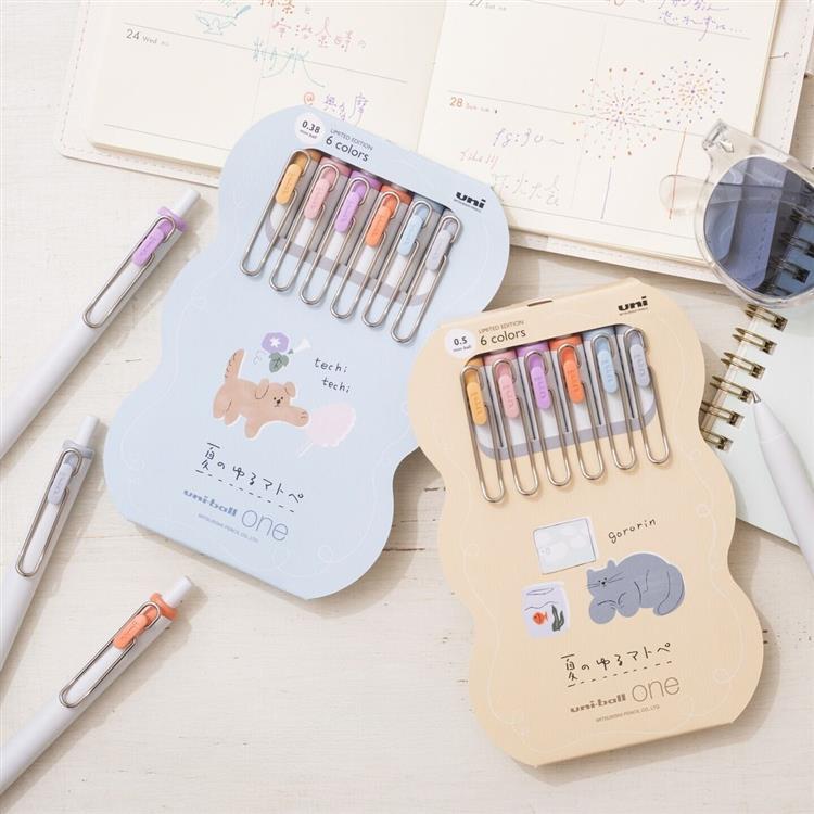 Uni-Ball One Limited Edition Gel Pen - 0.38mm - Cotton Candy