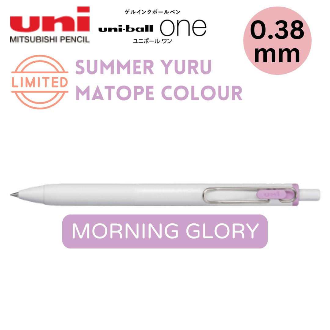 Uni-Ball One Limited Edition Gel Pen - 0.38mm - Morning Glory
