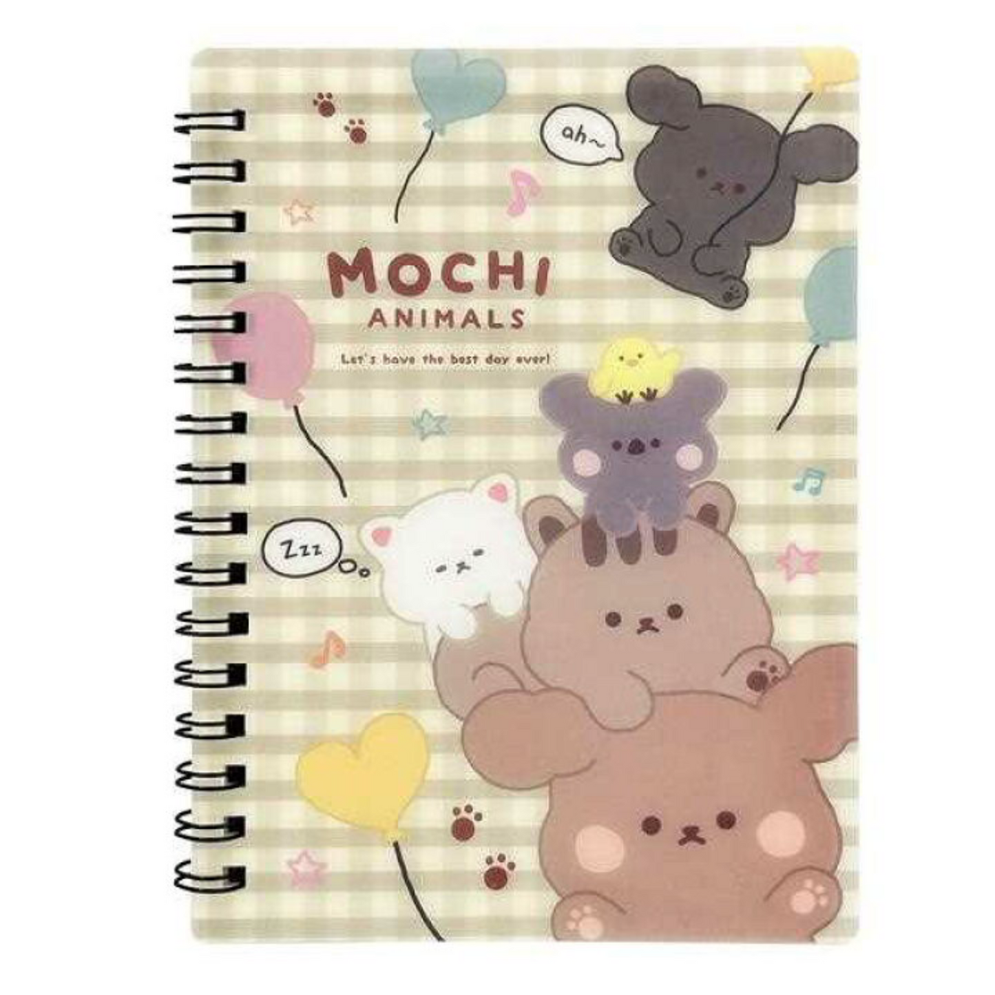 RESTOCK! Sticker Storage Collection Notebook - Mochi Animals