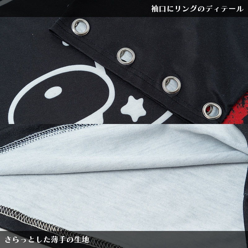 COMING SOON! ACDC RAG x Gloomy Bear - Black Ring Oversized Tee Shirt
