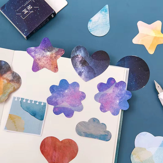 PRE-ORDER! Sticker Box - Galaxy Memo - 45 Stickers