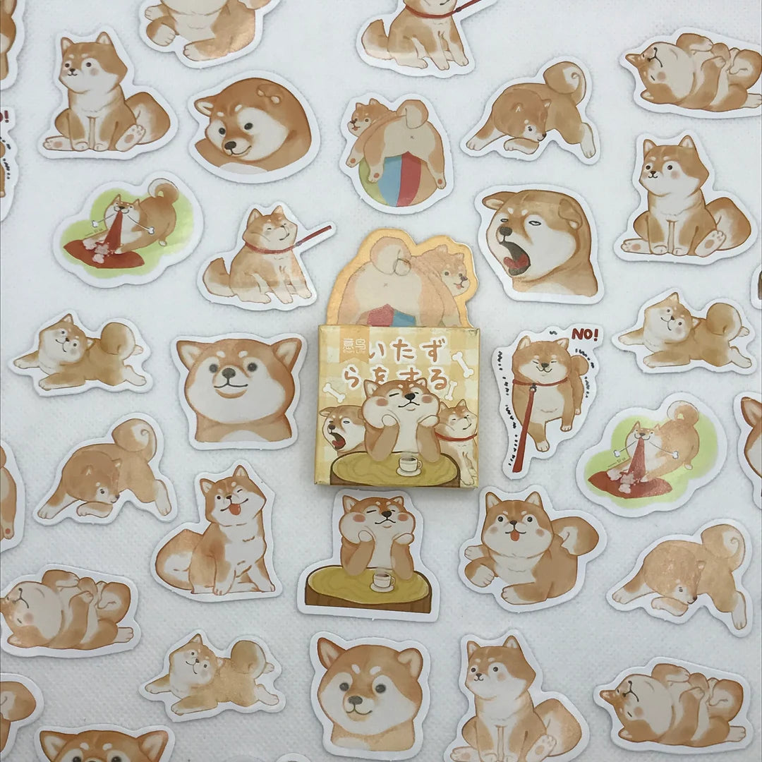 PRE-ORDER! Sticker Box - Cute Animals - 45 Stickers