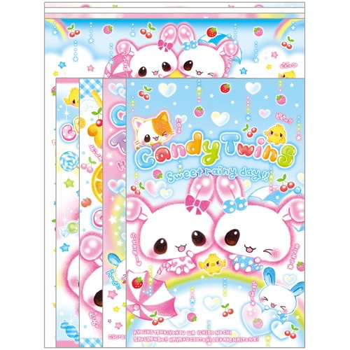 PRE-ORDER! Q-LiA - Retro Letter Set - Candy Twins - Sweet Rainy Day