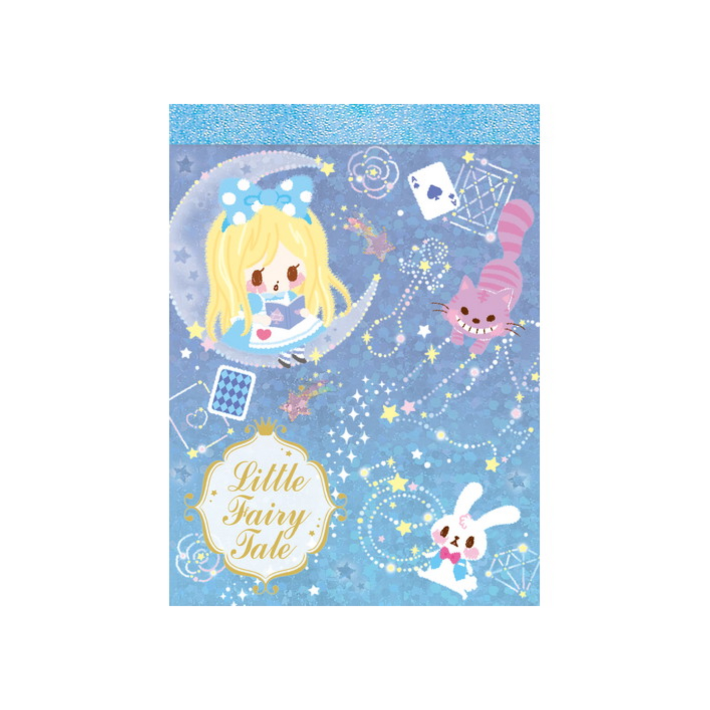 PRE-ORDER! Q-Lia - Retro Mini Memo Pad - Little Fairy Tale - Alice in Wonderland
