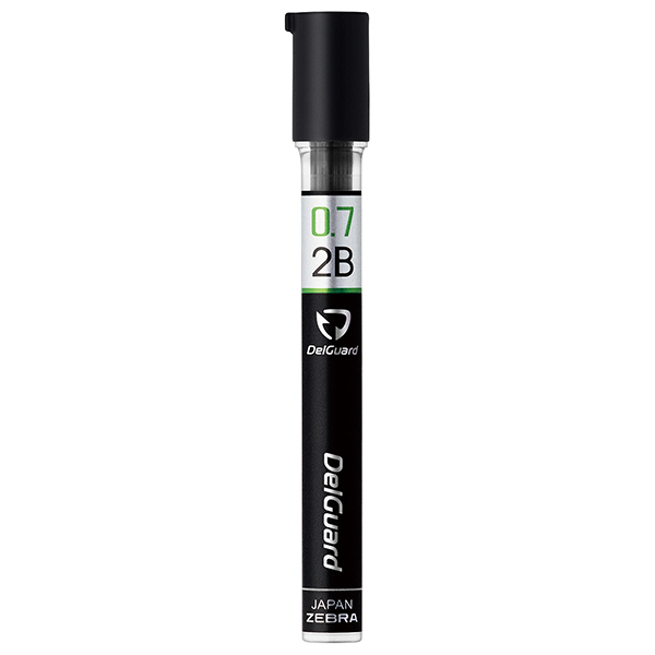 PRE-ORDER! Zebra DelGuard 0.7mm - 2B Mechanical Pencil Lead Refill