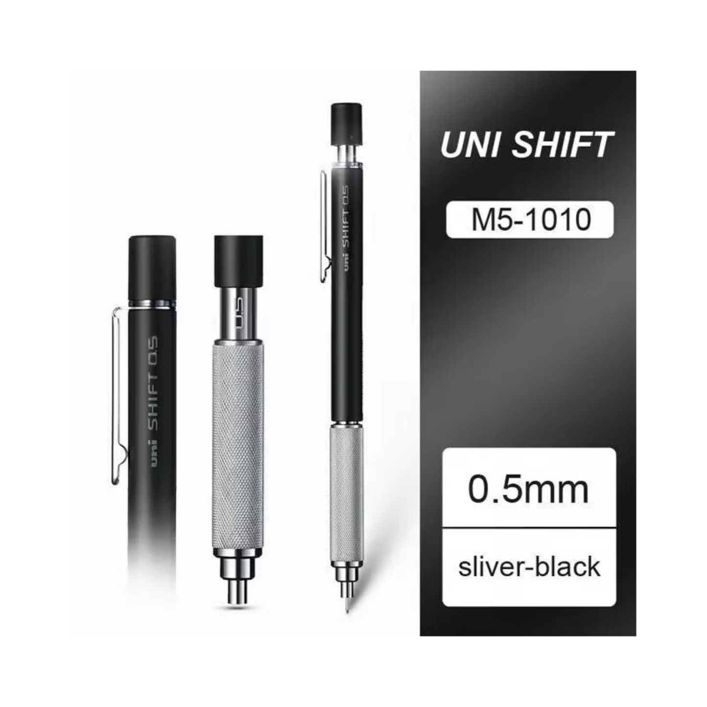 PRE-ORDER! Uni Shift - Mechanical Pencil - 0.5mm - Black