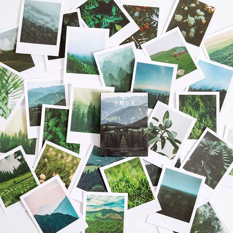 NEW! Sticker Box - Romantic Sceneries - 45 stickers