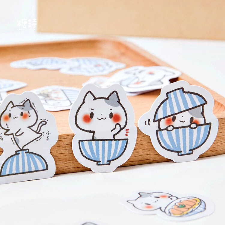 Sticker Box - Ramen Bowl of Cats