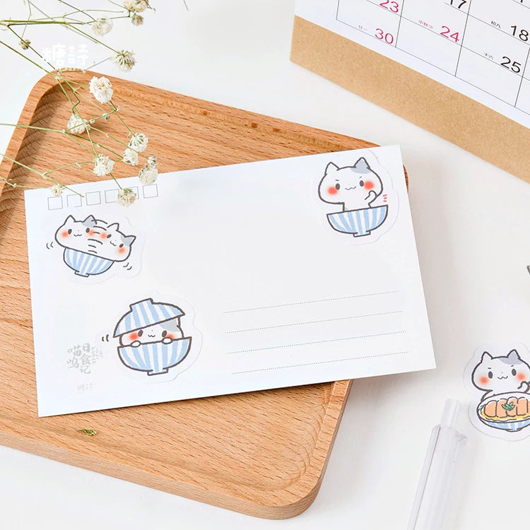 Sticker Box - Ramen Bowl of Cats